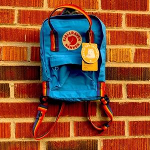 Fjallraven Kanken Rainbow Mini 7L Backpack